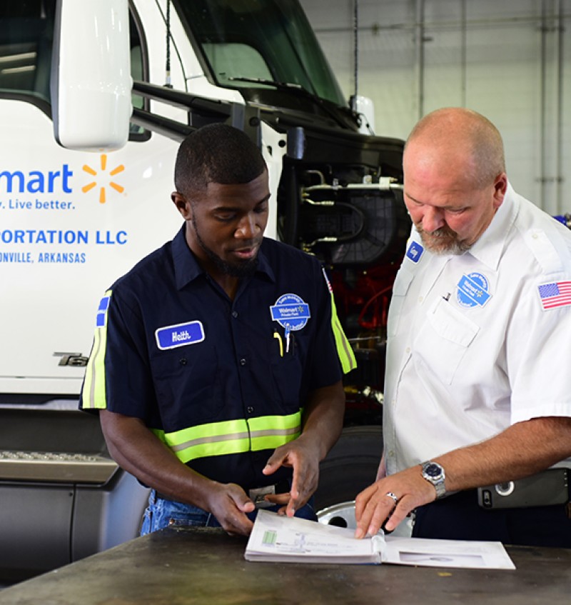 Where can you apply online for a job at Walmart?